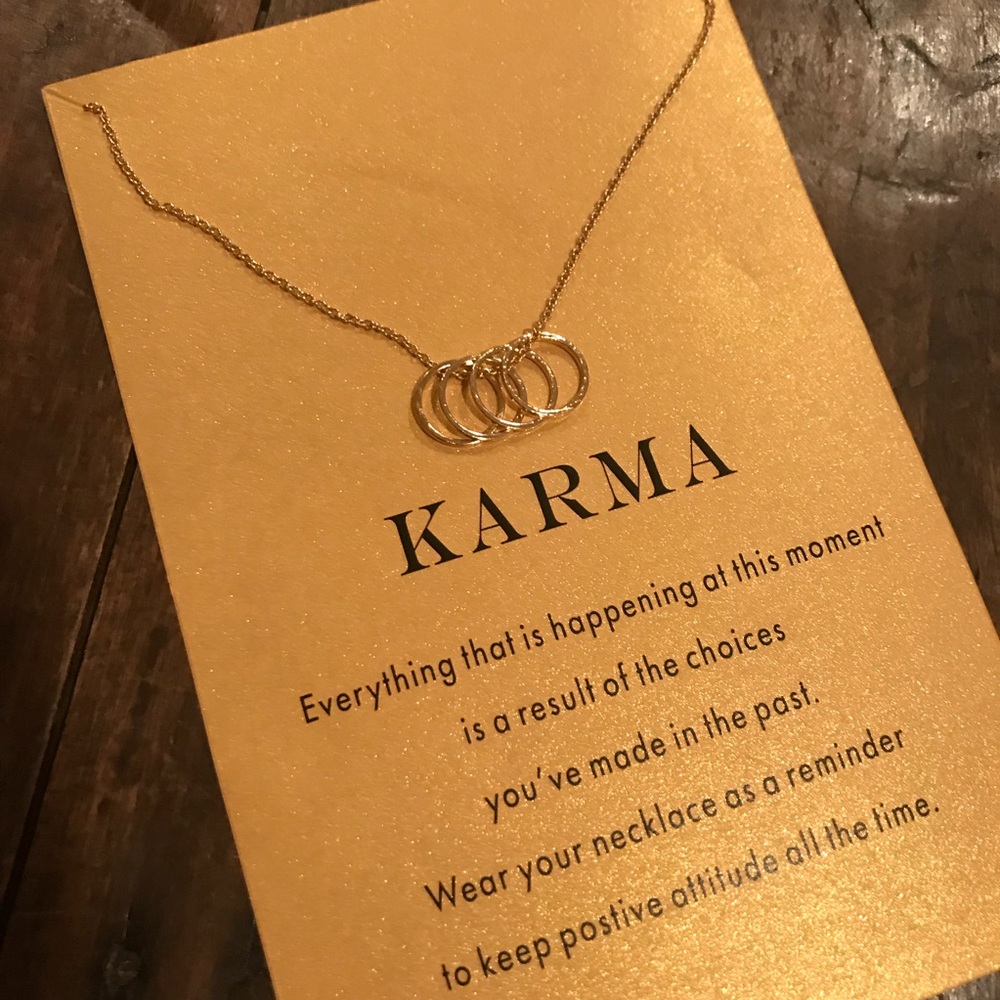 ♡ KARMA Necklace - Picture 3 of 8